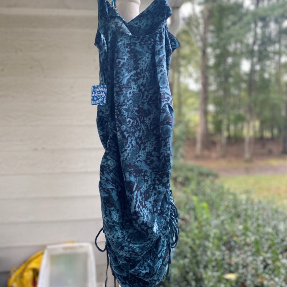 Free People Snakeskin Dress